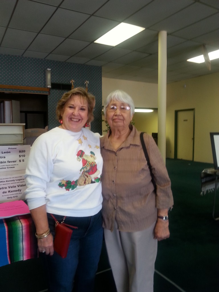 With Historian Estella Zermeño