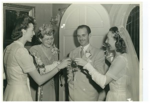 Miami Wedding Jan. 1945 Real love