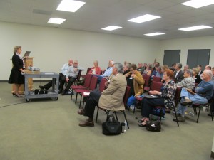 Lecturing at Central Texas