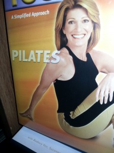 Exercising Pilates 