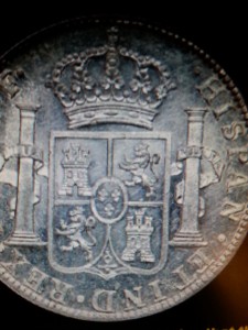 Obverse of the Carlos III coin